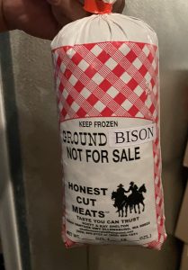 Bison Meat Sale